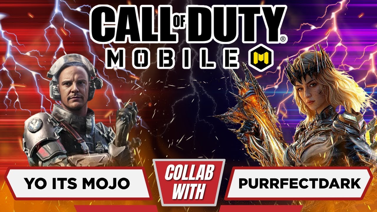 Mojo and PurrfectDark | Call of Duty: Mobile Collab LIVE (YouTube and Twitch) 