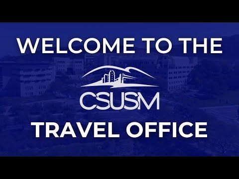 csusm travel office