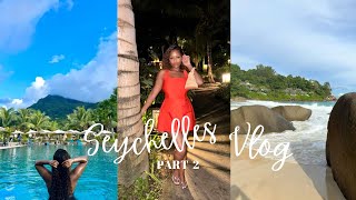 SEYCHELLES  LUXURY VACATION VLOG! Island hopping Mahe -La Digue |Carana Beach hotel + STORY resort