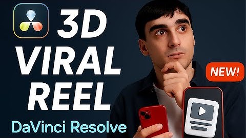 How To animate 3d Viral Reel | Step By Step Davinci Resolve Tutorial