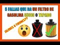 🔥 5 Síntomas De Filtro De COMBUSTIBLE SUCIO O TAPADO 🛑 Fallas Comunes QUE DEBERÍAS SABER😱