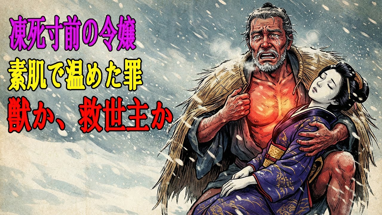 【涙の真実】凍死寸前の娘を素肌で温めた下男の運命 | 実話風 | 伝説 | 民話