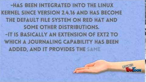 FILE SYSTEM TYPES IN LINUX