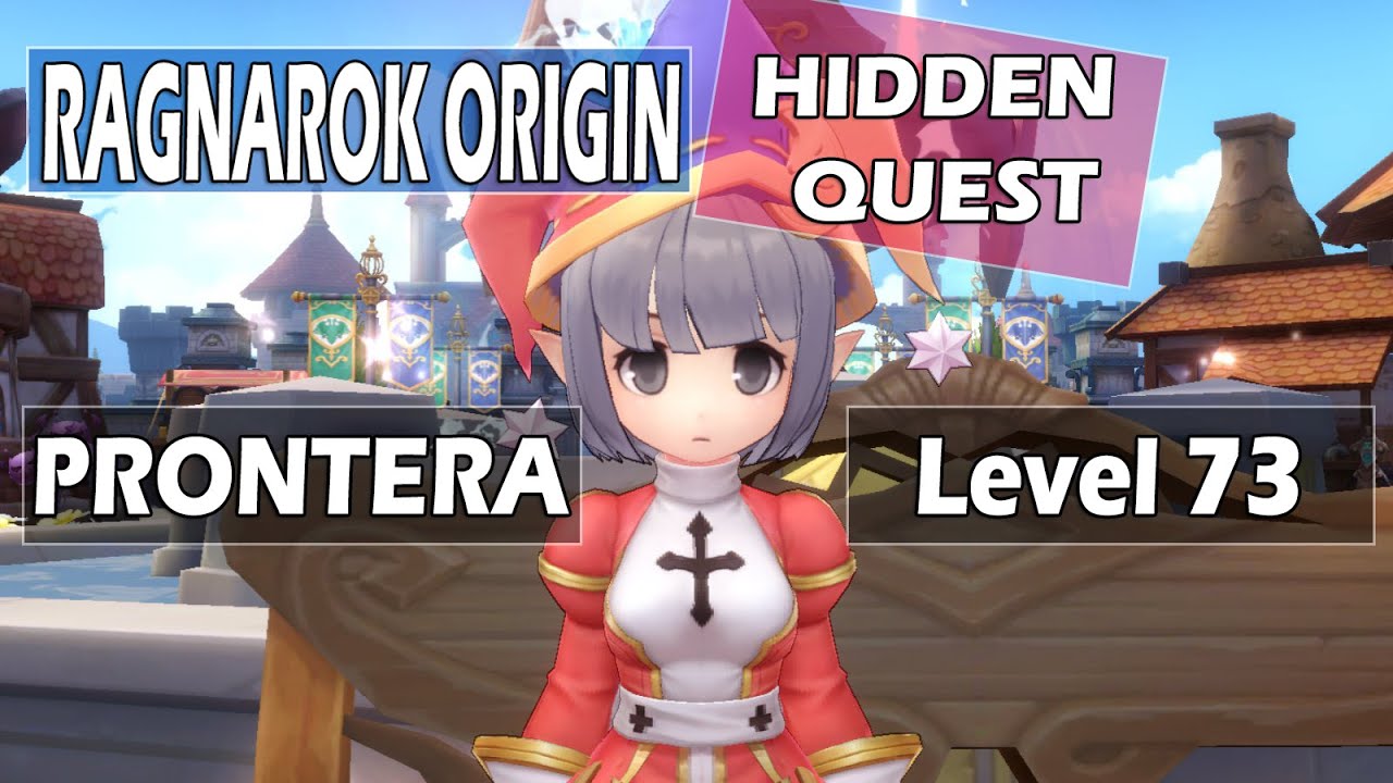 Ragnarok Origin Guide : Prontera Hidden Quest lvl.73 - YouTube
