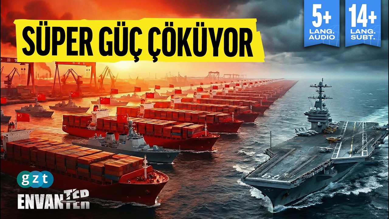 Конец военно-морской мощи США: ржавеющий флот и грандиозный взлёт Китая