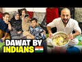 Dawat at indian family houselast night in madinah