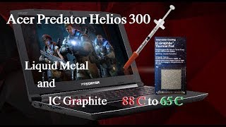 IC Graphite - Liquid Metal - Acer Predator Helios 300