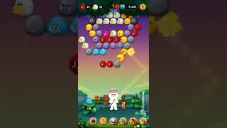 LINEバブル2 1359 ハードステージ スーパークリア 黄金コニー 初挑戦クリア