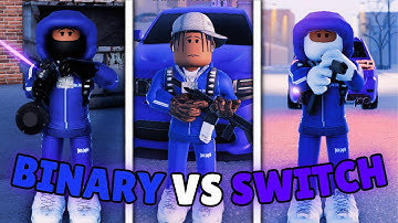 Binary Guns vs Glock Switches in South Bronx The Trenches Roblox!