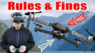 Flying Drones in Norway: Rules, Restrictions and Fines 4k