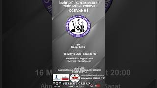 İzmi̇r Çağdaş Yorumcular Türk Müzi̇ği̇ Korosu /Rüzgar Susmuş Ay Daliyor / Acemkürdi̇