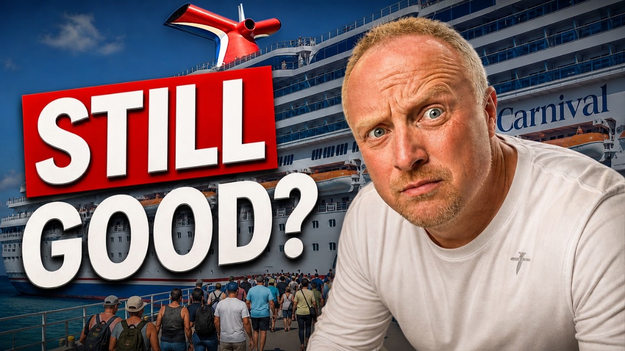 Boarding Day on Carnival's OLDEST Cruise Ship | Carnival Elation Vlog