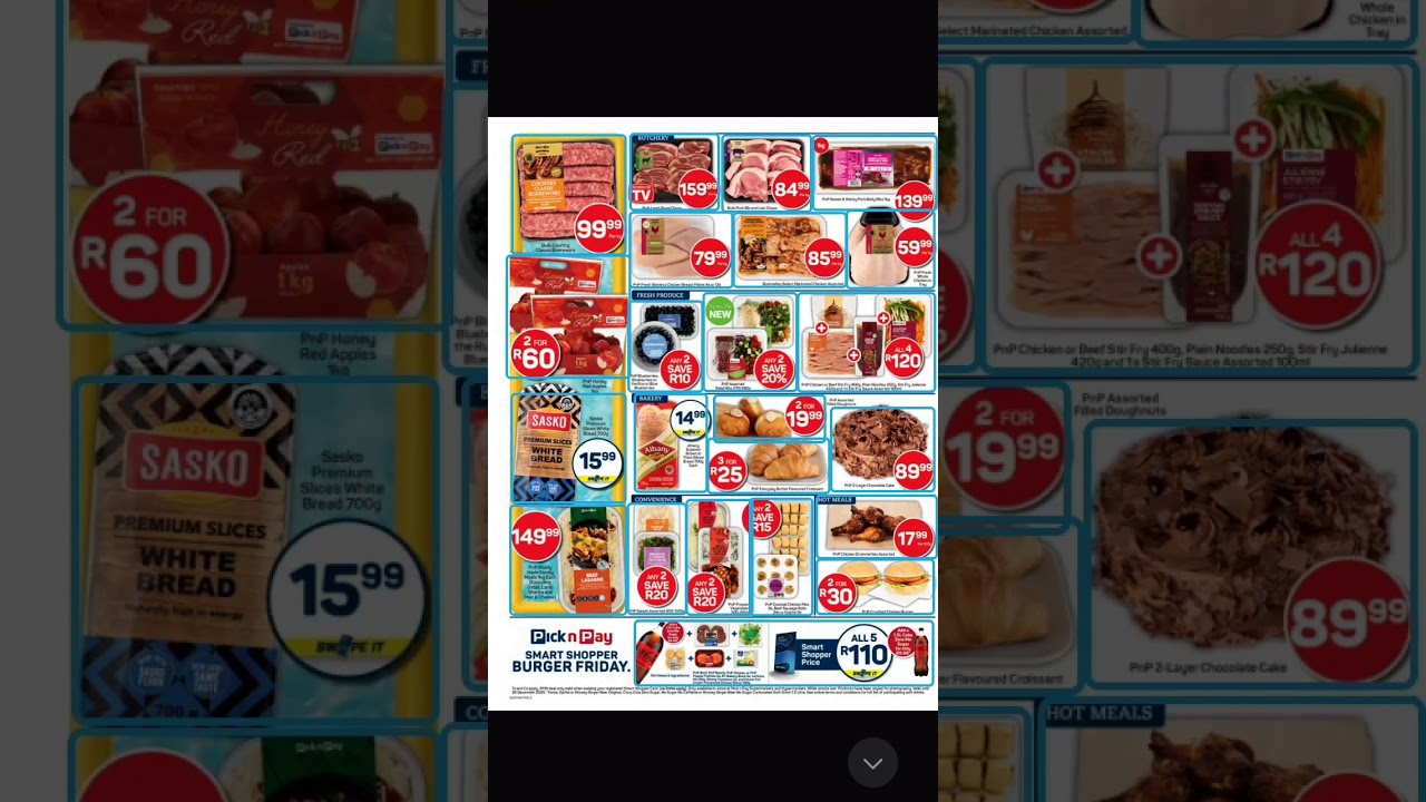 pick n pay specials valid till 6 October 2025