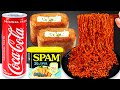 Mukbang Kimchi Fire Spicy Noodle 김치 불닭볶음면 Cheese Spam 치즈 통스팸 먹방 Labeat 랩잇 