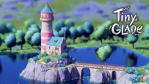 The Lonely Lighthouse - Tiny Glade Build Timelapse