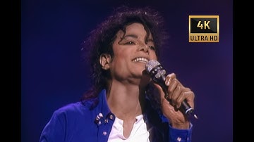 Michael Jackson - Live From 1988 / Grammy Awards The Way You Make Me Feel & Man in Mirror 4k upscale