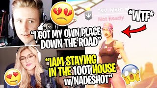 SYM REVEALS *MOVING TO LA* 4 *HOT* GIRLFRIEND BROOKEAB *SHOCKED* w/BROOKE (Fortnite:Cute Couples)