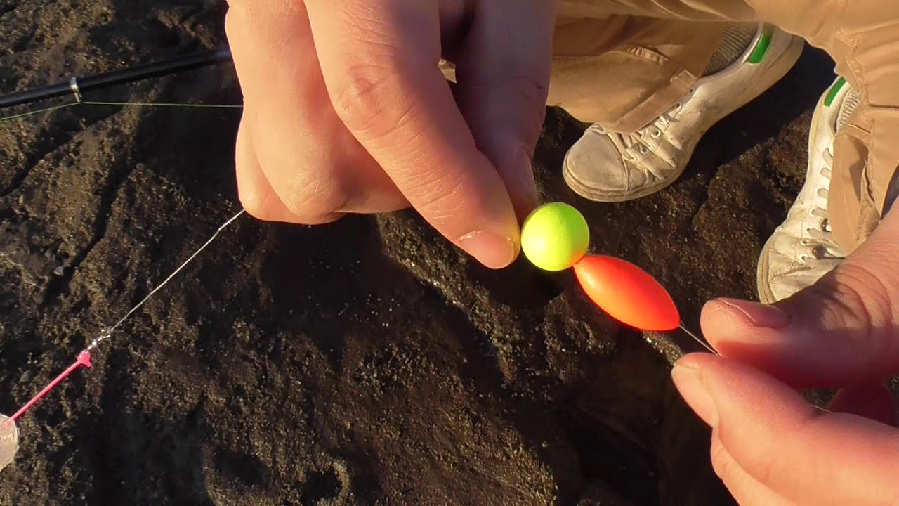 サヨリ釣り仕掛け アタリうき 棚調整ウキの基本説明 Youtube