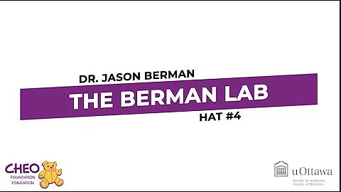 Dr. Jason Berman - The Zebrafish Guy