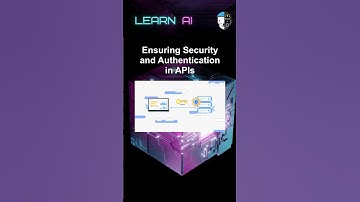 Ensuring Security and Authentication in APIs #ai #artificialintelligence #machinelearning #aiagent