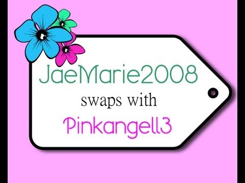 My 3rd Swap with Pinkangell3!