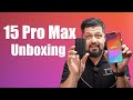 iPhone 15 Pro Max Unboxing: Overcoming Delays, Durability Concerns, and First Impressions! 🔍📱