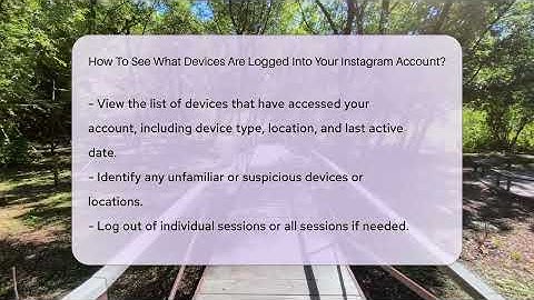 How To See What Devices Are Logged Into Your Instagram Account? - Everyday-Networking