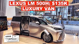 Luxury Redefined: The $135,000 Lexus LM 500h Executive!