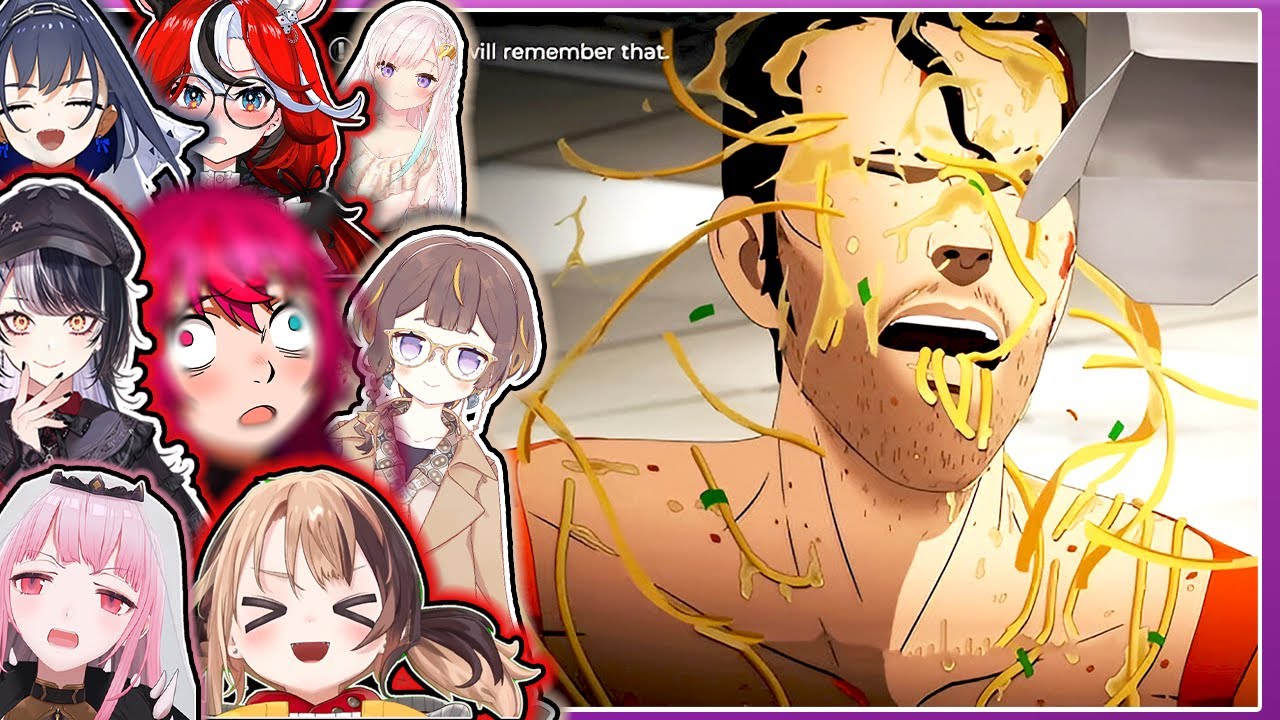 Hololive Girls Reaction to the Spaghetti Incident at Flambae in Dispatch【Hololive 】