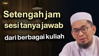 Download Lagu Setengah jam sesi tanya jawab dari berbagai kuliah oleh Profesor Uday Hidayat.