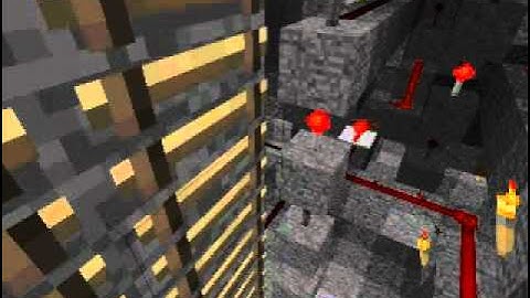 Minecraft 1.7 piston and glowstone digital clock