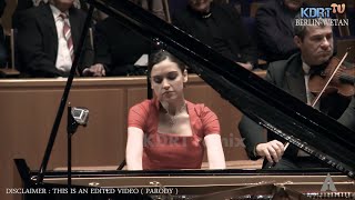 KALANGKANG SHADOW - OLGA SCHEPS PIANO COVER WITH STRING SECTION parody live 