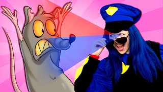 Police Girl Vs Rat Kids Songs And Nursery Rhymes Dominoki