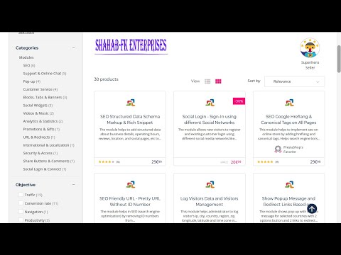 Prestashop Addons | Prestashop Modules By Shahab Khan