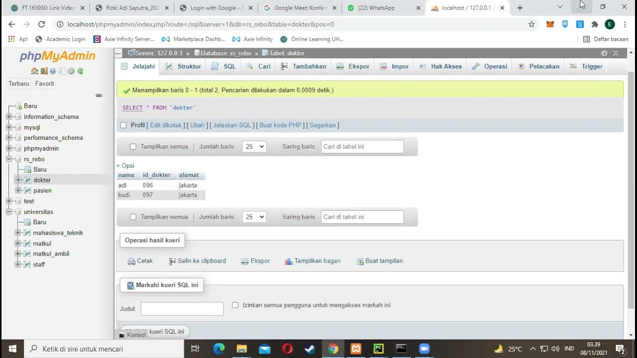 Tutorial menghubungkan pycham python ke databases phpmyadmin - YouTube