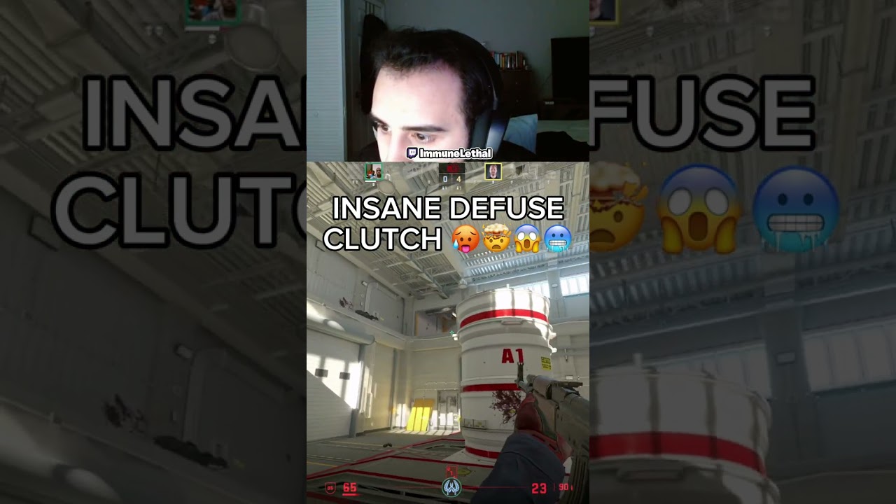 How did I clutch that 😭 