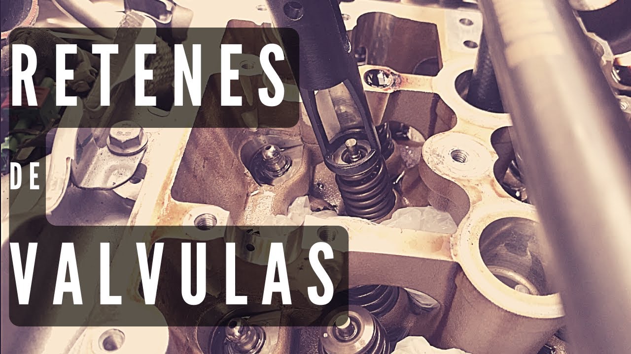 RETENES DE VALVULAS (sin sacar la tapa) | Consumo de Aceite | Humo Blanco por el Escape