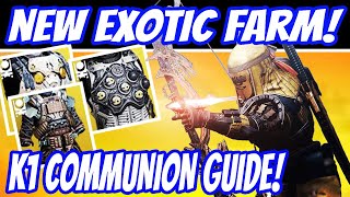 NEW EASY EXOTIC FARM! Moon K1 Communion Legend/Master Lost Sector Guide. (Super Simple) Destiny 2.