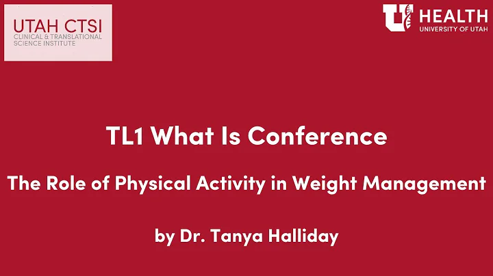 What Is...The Role of Physical Activity in Weight Management by Dr. Tanya Halliday
