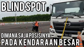 Blind Spot Kendaraan Besar, Dimana Saja Posisinya
