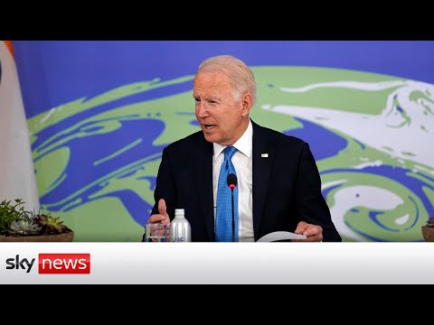 Watch live: US President Joe Biden holds COP26 news conference