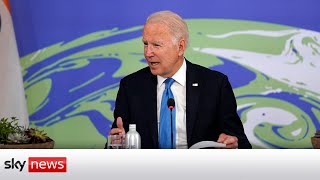 Watch live: US President Joe Biden holds COP26 news conference