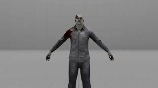 left 4 dead 2 common infected slides in says hi and explodes
