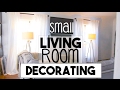 Interior design small space decorating  making the most of our small living room