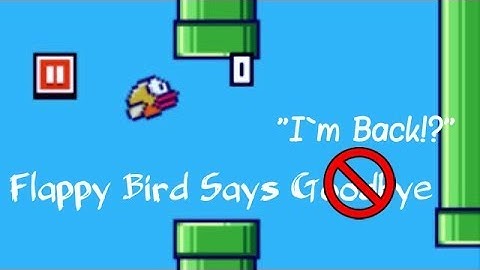 Flappy Bird Creator Dong Nguyen Says A Flappy Bird Return is "Under Consideration"