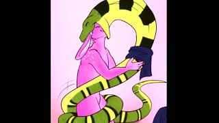 COMIC SNAKE VORE - cobra relaxed furry rabbit and swallowed