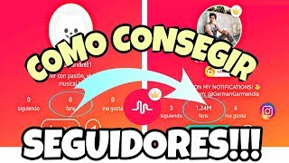 COMO CONSEGUIR FANS/SEGUIDORES EN MUSICALLY!