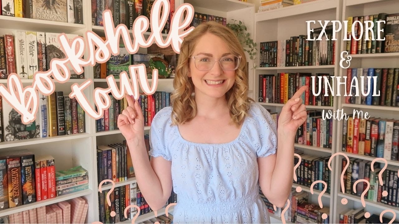 My Bookshelf Tour: Exploring my Shelves, Finding the Unread and a Book Unhaul 📚