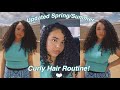 Spring/Summer Curly Hair Routine! 2021(For Moisture) SHEA MOISTURE, MAUI MOISTURE, OGX & MORE