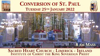 Tuesday 25th January 2022: Conversion of St. Paul